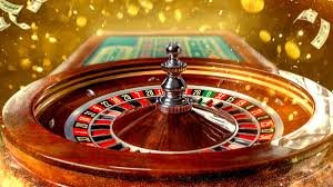 အရောင်စုံ Slot machine reels နှင့် jackpot သင်္ကေတများ ပေါ်လာသည့် online slots မြင်ကွင်း